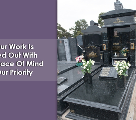 Giovanni Verga Memorials Pty Ltd - Thomastown, VIC. All Our Work Is Carried Out With Your Peace Of Mind As Our Priority