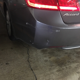 Body Pros Collision II - Richmond, TX. Damage to the bumper.