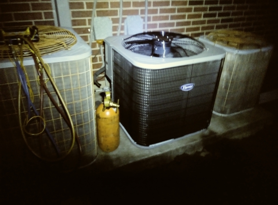 Anglin Services - Carrollton, TX. 4 TON CONDENSER UNIT INSTALLATION AFTER HRS