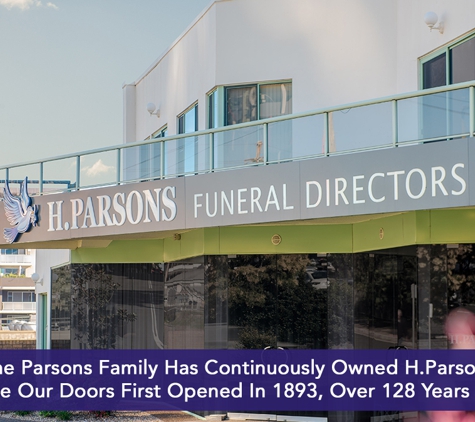 H. Parsons Funeral Directors - Wollongong, NSW. The Parsons Family Has Continuously Owned H.Parsons Since Our Doors First Opened In 1893, Over 128 Years Ago