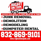 Right On Time Junk Removal