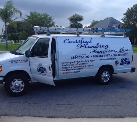 Certified Plumbing Services Inc - Port Orange, FL