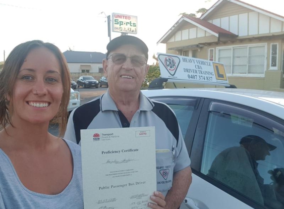 CBA Driver Training - Merewether, NSW. Bus Drivers Authority