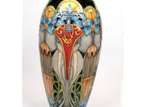 Old Technology - Morpeth, NSW. Moorcroft Dasara Vase Ltd Edition