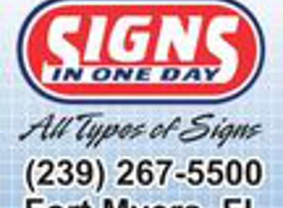 Signs In One Day - Fort Myers, FL