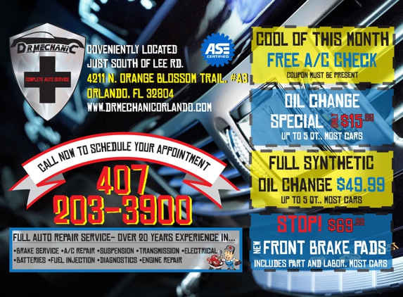 DR Mechanic Com Plete - Orlando, FL