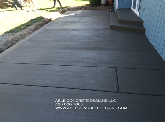 ABLE CONCRETE DESIGNS LLC - Issaquah, WA