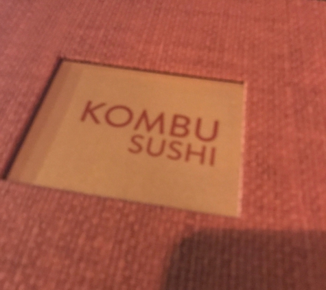 Kombu Sushi - Los Angeles, CA