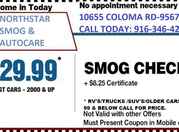 Northstar Smog & Autocare - Rancho Cordova, CA