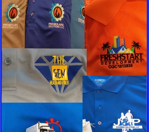 TYS Variety Co - Tampa, FL. Order your logo embroidered on shirts