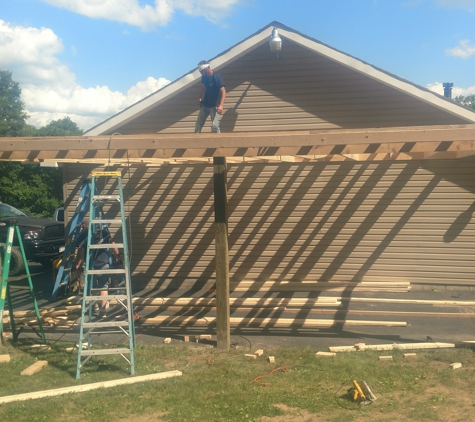 Fayette Roofing & Siding Company - Fairchance, PA. Built car port