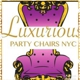 Luxurious Party Chairs NYC