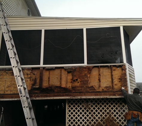 AA Repairs & Replacements - Riverdale, MD. Siding Repair Project