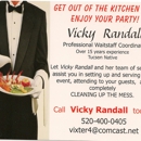 Vicky Randall Professional Wait Staff Service - Party & Event Planners