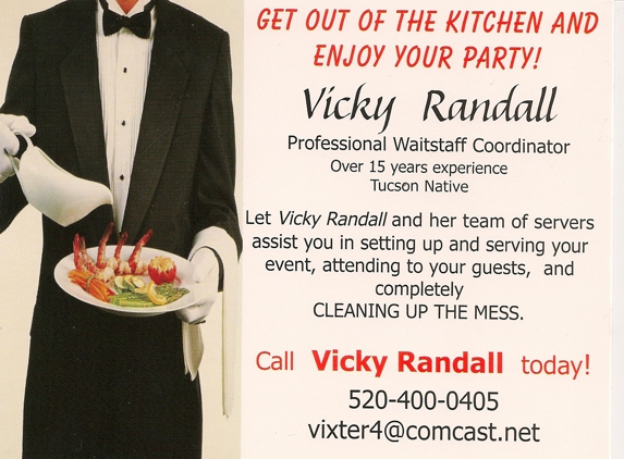 Vicky Randall Professional Wait Staff Service - Tucson, AZ