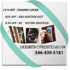 Locksmith Cypress Texas