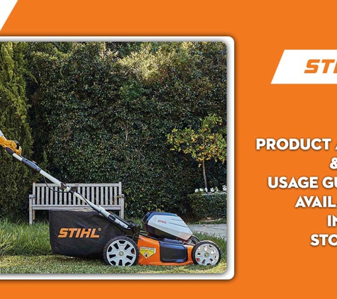 STIHL Moonah - Moonah, TAS. Product Assembly & Usage Guidance Available In Store
