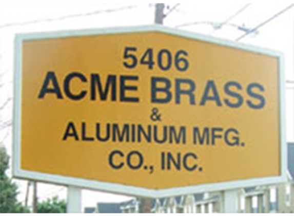 Acme Brass & Aluminum Mfg - Houston, TX