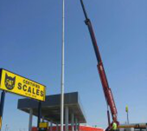 A-1 Flags Poles and Repair - Omaha, NE. Standing up a 60'
