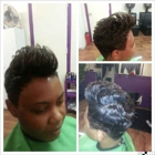 Faith McDaniel inside Flava Hair Salon -Duncanville