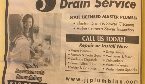 J & J Plumbing & Drain - Akron, OH