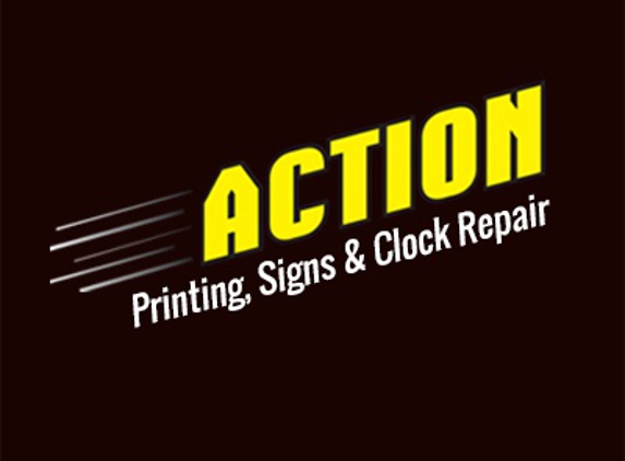 Action Printing, Sign & Clock Repair - La Porte, IN