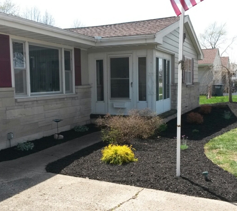 Action Outdoor Maintenance - Kokomo, IN. Happy customer