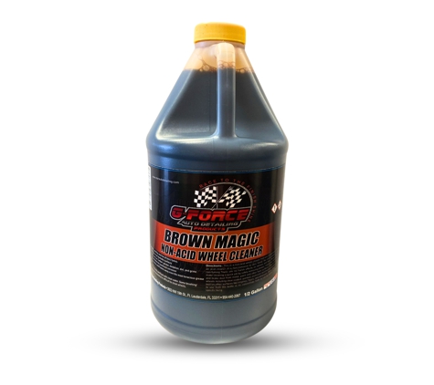 G Force Auto Detailing Products - Lauderdale Lakes, FL. Brown Degreaser - Brown Magic: Non-Acid Wheel Cleaner
Brown Degreaser
Chocolate Degreaser
Best Quality Degreaser for Wheels and Rims