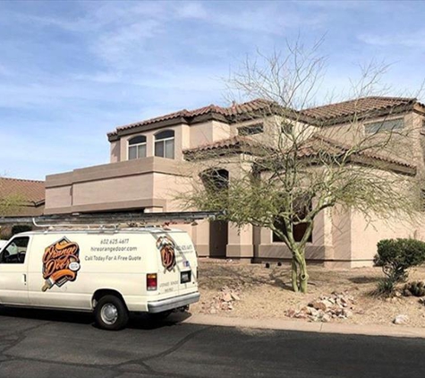 Orange Door Painting - Phoenix, AZ