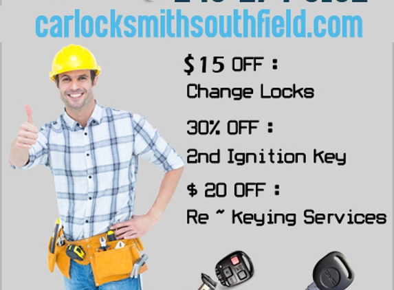 Car Locksmith South Field MI - Southfield, MI