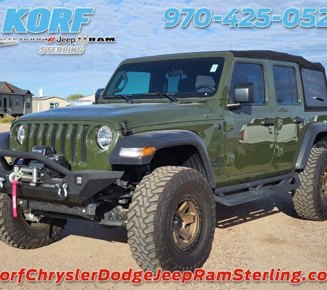 Korf Chrysler Dodge Jeep RAM Fort Morgan - Fort Morgan, CO