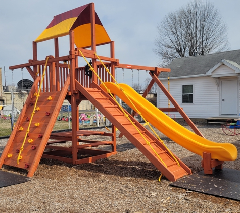 Caring Friends Day Care Ministry - Evansville, IN. 2 fenced in playgrounds