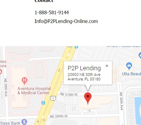 P2P Lending - Aventura, FL