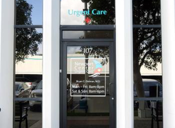 Newport Center Urgent Care & Covid Clinic - Newport Beach, CA