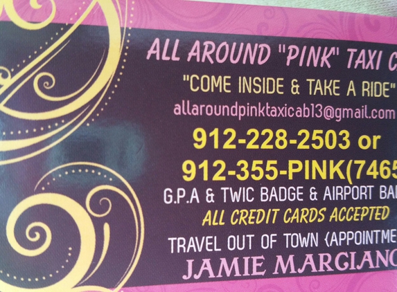 All Around Pink Taxi - Savannah, GA