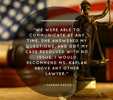 Law Offices of Connie Kaplan, P.A. - Fort Lauderdale, FL. Client Testimonial Of Top Rated Immigration Lawyer Connie Kaplan