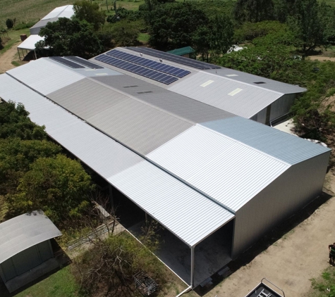 McHUGH STEEL FRAMING. Commercial Shed Roofing Project