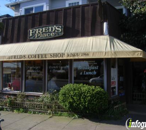 Freds Place Coffee Shop - Sausalito, CA