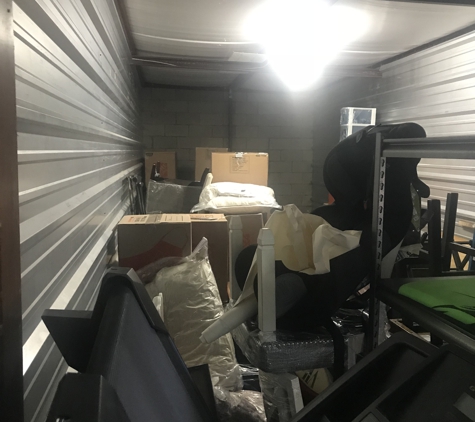 Rocket Movers Group LLC-Arlington Movers - Arlington, TX. Storage container after spending nearly $1,000.