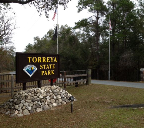 Torreya State Park - Bristol, FL. Entrance to Torreya