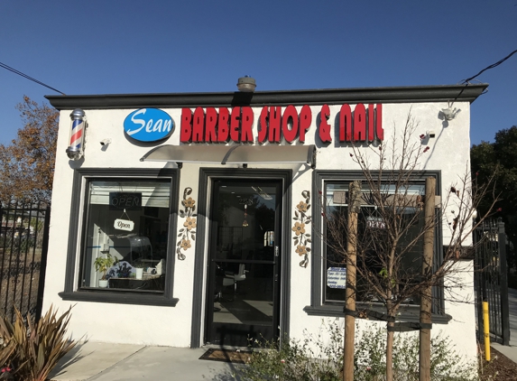 Barberpooks - Hayward, CA. Front of shop on Filbert St in Hayward