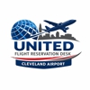 United Flight Reservation Desk- Cleveland Airport gallery