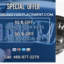Honda Keys Replacement