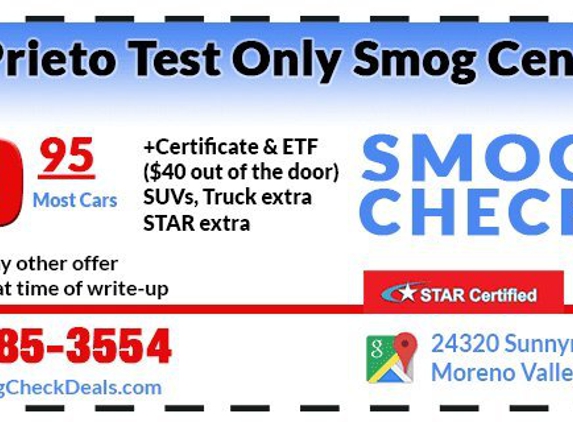 Discount Smog Check - Moreno Valley, CA