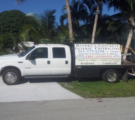 Hendry`S Concrete & Construction - Jupiter, FL