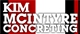 Kim McIntyre Concreting Logo