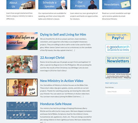 LayJax Media - Mineral Wells, WV. Non-Profit Website