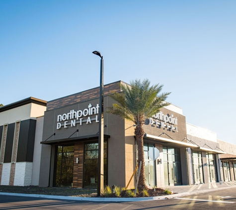 Northpoint Dental - Jacksonville, FL. Corner view of Northpoint Dental office building in Jacksonville FL