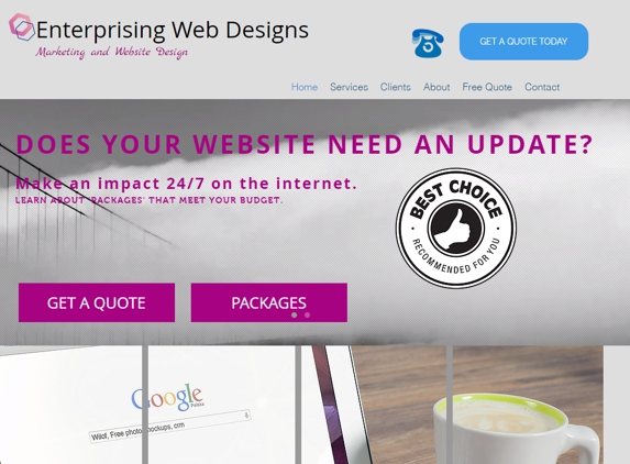 Enterprising Web Designs - Folsom, CA