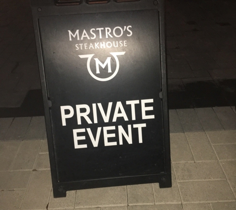 Mastro's Steakhouse - Houston, TX